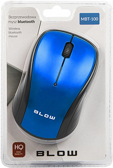 Mysz bezprzewodowa BLUETOOTH optyczna Blow MBT-100 niebieska