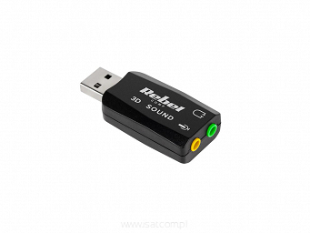 karta dźwiękowa USB 5.1 Rebel