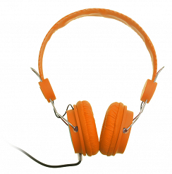 Słuchawki LTC nauszne przewodowe pomarańczowe LTC58