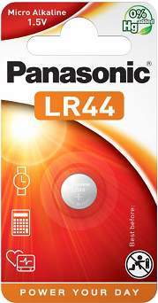Baterie zegarkowa AG13 LR44 LR1154 alkaliczne Panasonic 1szt