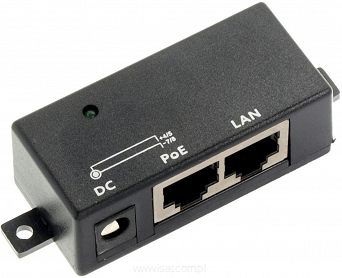 Adapter PoE po skrętce LAN zasilanie po sieci