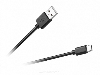 Kabel USB wtyk - wtyk micro USB-C 1,5m