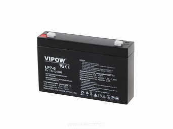 Akumulator żelowy 6V 7,0Ah Vipow