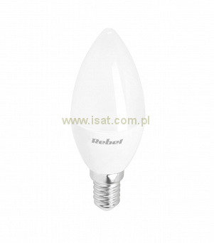 Lampa LED 7W gwint E14 świeca 600lm 4000K neutralny biały