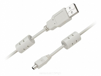 USB wtykA-wtyk mini/USB-HP-1,5m