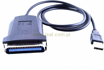 Kabel adaptera drukarki USB Parallel IEEE 1284 36pin na LPT Centronic