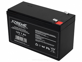 Akumulator żelowy 12V 7Ah Xtreme AGM