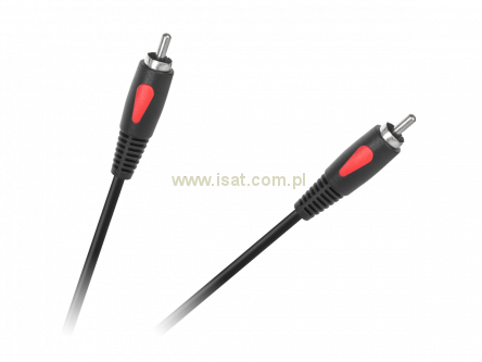 Przewód wtyki RCA-RCA o długości 1,0m Eco-Line