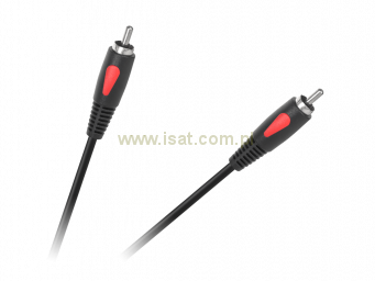 Przewód wtyki RCA-RCA o długości 1,0m Eco-Line