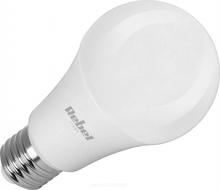 Żarówka LED A60 o mocy 12W E27 światło ciepłe białe