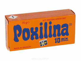 Klej dwuskładnikowy epoksydowy Poxilina 70g