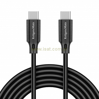 Kabel USB PD 100W wtyk typu C - wtyk typu C długość 1,0m
