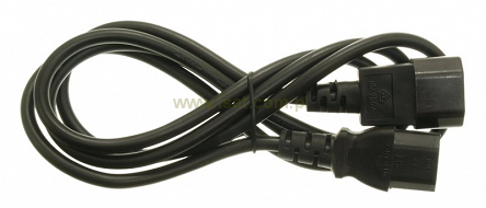 Przedłużacz komputerowy 230V do monitora 1,5m 3pin