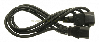 Przedłużacz komputerowy 230V do monitora 1,5m 3pin