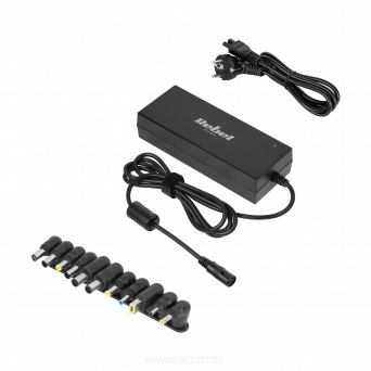 Zasilacz uniwersalny do laptopów 11 końcówek 120 W 12-19.5 V automatyczny