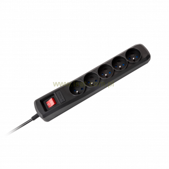 Listwa ARC-5 filtr przed przepięciem i przeciążeniem 5gniazd 1,5m  ARMAC