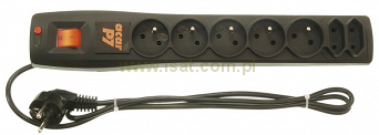 Filtr Acar P7 1,5m czarny