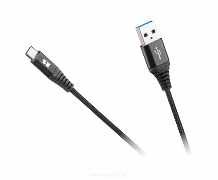 Kabel wtyk USB - wtyk USB micro C długość 50cm