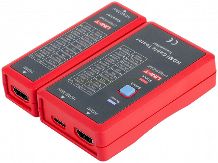 Tester kabli HDMI Uni-T UT681 do sprawdzenia połączenia styków kabla 