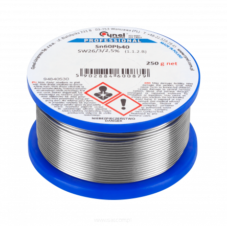 cyna 1,5mm szpula 250g