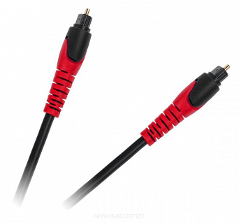 Kabel optyczny o długości 3,0m Cabletech Eco wtyki Toslink