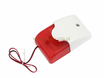 Sygnalizator alarmowy AS7015 (czerwony)