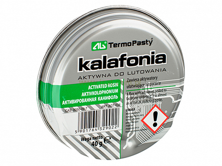 Kalafonia lutownicza aktywna 40g AG Termopasty