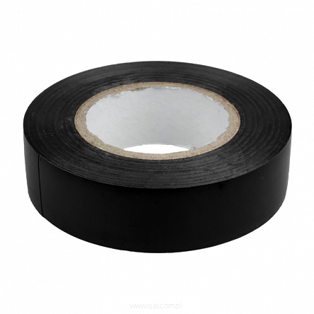 Trwała i elastyczna taśma do izolacji czarna 20m szerokość 19mm