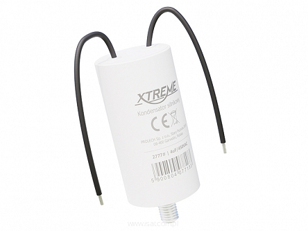 Kondensator 4.0uF 450V do silników jednofazowych z przewodami