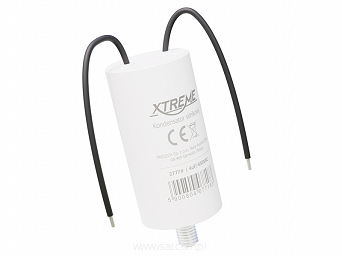Kondensator 4.0uF 450V do silników jednofazowych z przewodami