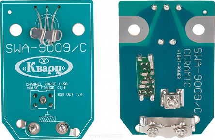 Przedwzmacniacz antenowy SWA9009 DVB-T2 32dB