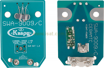 Przedwzmacniacz antenowy SWA9009 DVB-T2 32dB