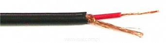 Przewód kabel mikrofonowy mono 4mm rolka 100m Cu miedziany
