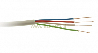 Kabel przewód YTDY 4x0,5mm rolka 100m telekomunikacyjny alarmowy domofonowy