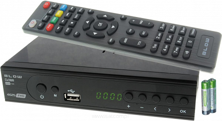 Tuner DVB-T2 Blow 4625FHD dekoder telewizji naziemnej HEVC H.265