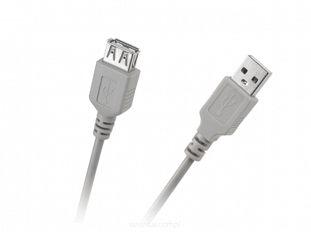 Kabel przedłużacz USB 2.0 wtyk A-gniazdo A 1,8m