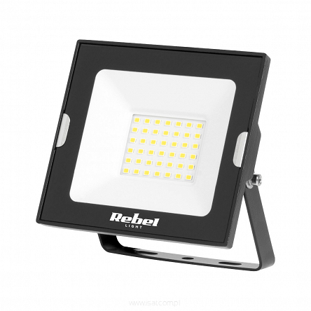 Reflektor naświetlacz LED 30W , 4000K, 230V  42xSMD halopak