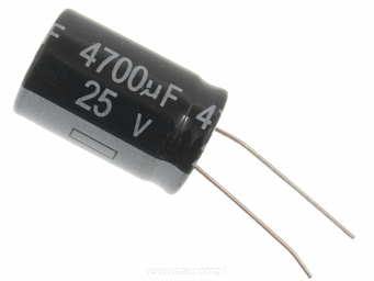 Kondensator elektrolityczny 4700uF 25V 16x25mm