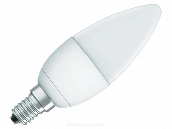 Lampa LED 6W gwint E14 świeca 480lm 4500K neutralny biały