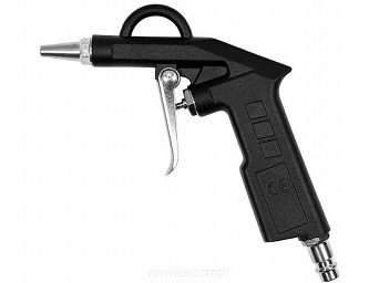 Pistolet do przedmuchiwania krótki dysza 2mm 1/4" ciśnienie 6bar