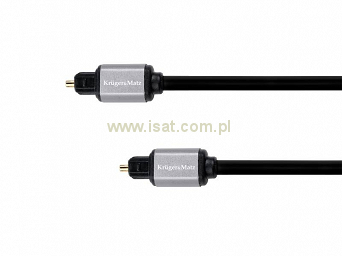 Kabel przewód optyczny Toslink o długości 10,0m K&M wersja Basic