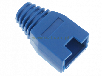 Osłona wtyku RJ45 niebieska 1szt