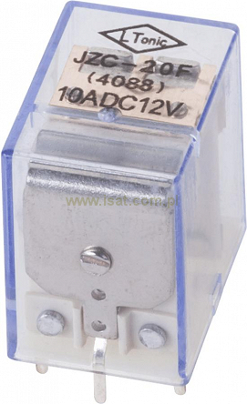 Przekaźnik 4088 JZC-20F 10A 12V DC 5 pin