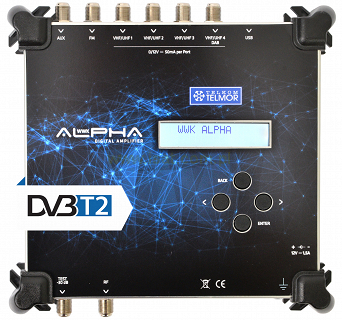 Wzmacniacz wielozakresowy Telmor WWK ALPHA+ 5 torów filtr LTE 5G