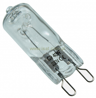 Żarówka halogenowa G9 40W-230V biała
