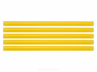 Klej termotopliwy 5x żółty Yato YT-82437