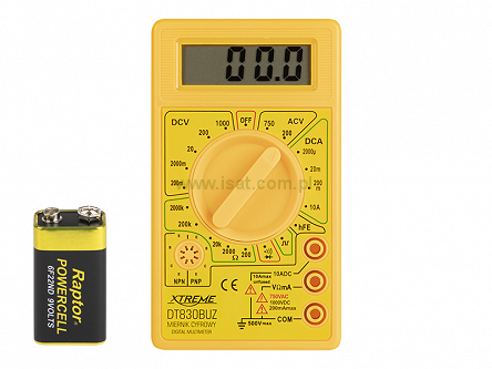 Miernik uniwersalny DT830BUZ Xtreme