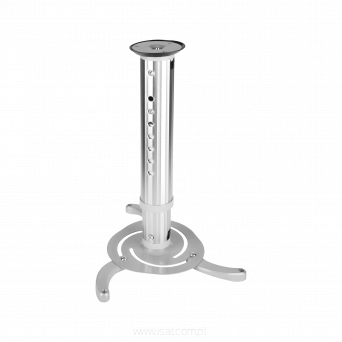 solidny uchwyt sufitowy do projektora U-102 srebrny