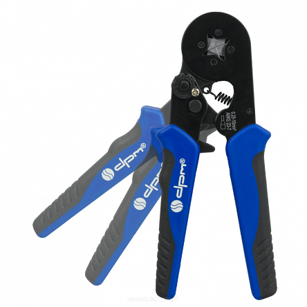 Profesjonalna zaciskarka do konektorów tulejkowych 0,25-10mm2 funkcja blokady