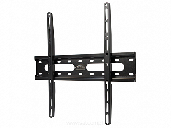 Uchwyt do telewizorów LCD 32"-85" czarny slim vesa 400x400 dystans 27mm